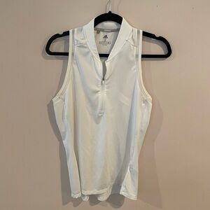 Adidas women’s white golf top
